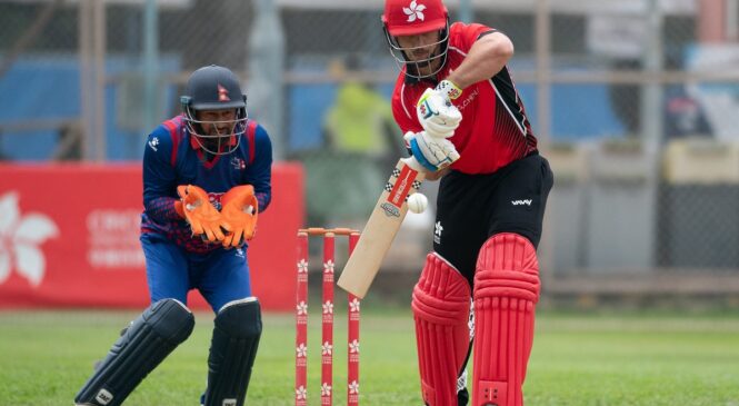 टी-२० अन्तर्राष्ट्रिय क्रिकेटमा हङकङसँग नेपाल ७३ रनले पराजित