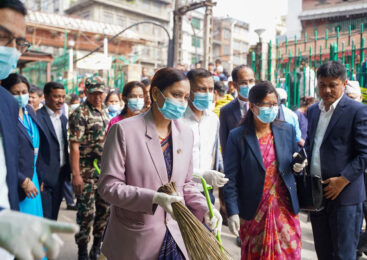 स्वास्थ्यमन्त्री मेहेताले शुरु गरिन् ‘सरसफाइ सप्ताह’