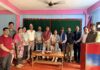 नेपाल उद्योग वाणिज्य महासंघ लुम्बिनी प्रदेशका कार्यकारिणी सदस्य दाहाललाई स्वागत तथा सम्मान