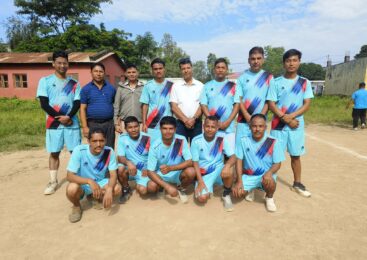 वडा नम्बर १२ ले पायो  मैत्रीपूर्ण भलिवल प्रतियोगिताको उपाधि